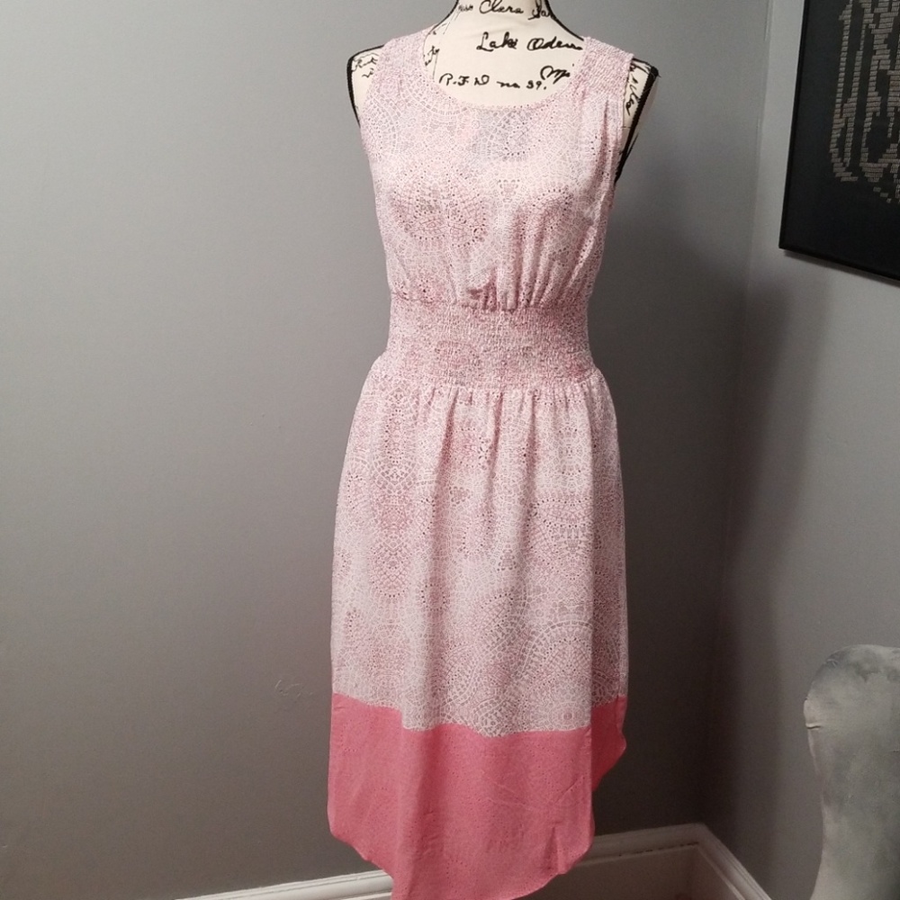 Gap Sleeveless Midi Pink Dress - Picture 1 of 8